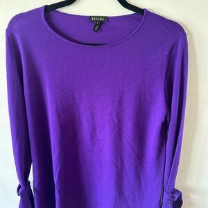 Escada Vibrant Purple Sweater